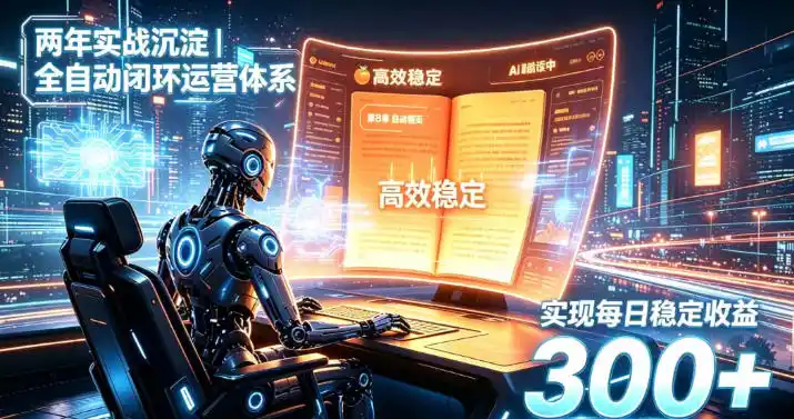 两年实战沉淀｜全自动闭环运营体系，实现每日稳定收益300+【揭秘】-二当家网创资源站