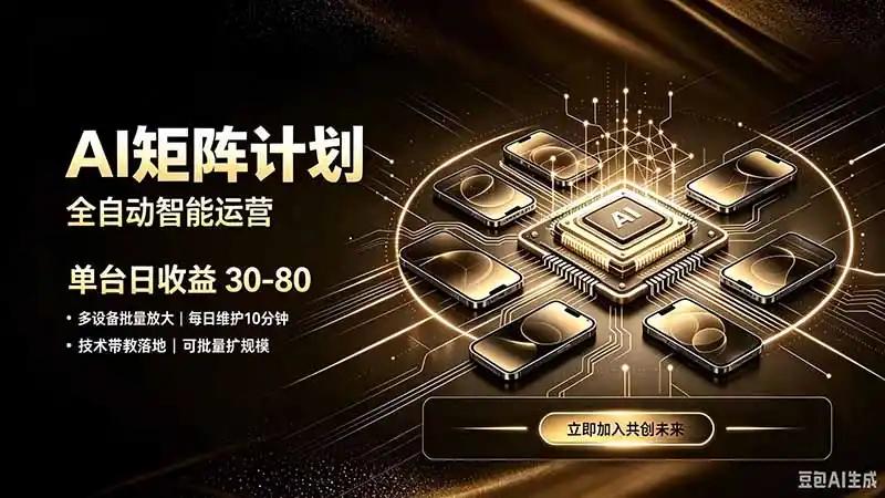 AI智能对话,矩阵规模化创业,全程技术扶持,长久稳定,日入800+-二当家网创资源站