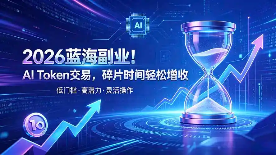 AI Token算力赛道！普通人可入局的数字副业-二当家网创资源站
