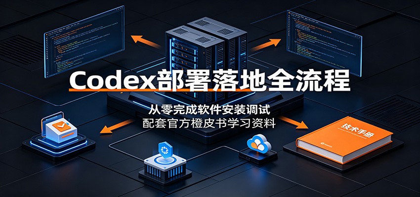 Codex部署落地全流程：从零完成软件安装调试，配套官方橙皮书学习资料-二当家网创资源站