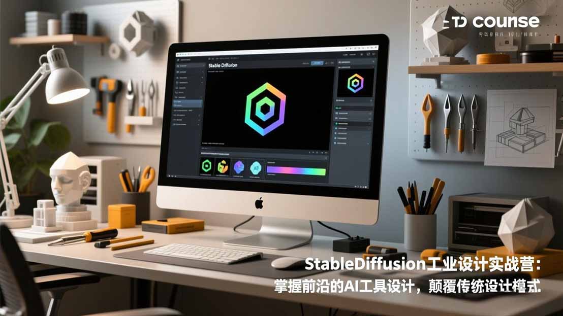 StableDiffusion工业设计实战营:掌握前沿的AI工具设计,颠覆传统设计模式-二当家网创资源站