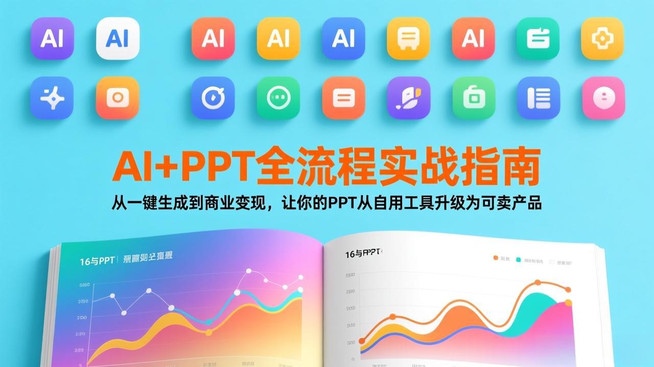 AI+PPT全流程实战指南：从一键生成到商业变现，让你的PPT从自用工具升级为可卖产品-二当家网创资源站