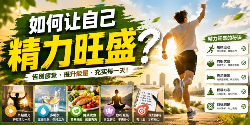 付费文章：如何让自己精力旺盛？-二当家网创资源站