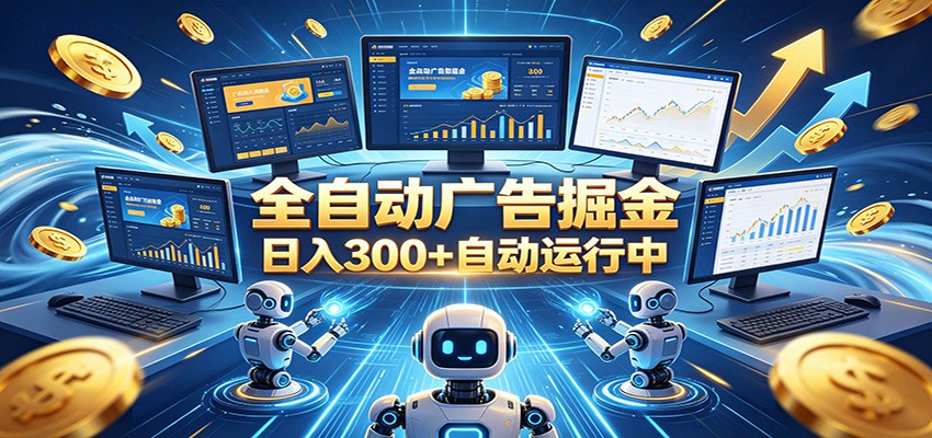 自动广告G机,日入300+,正规平台,广告浏览获益,时间自由,适合各类人群日常增收-二当家网创资源站