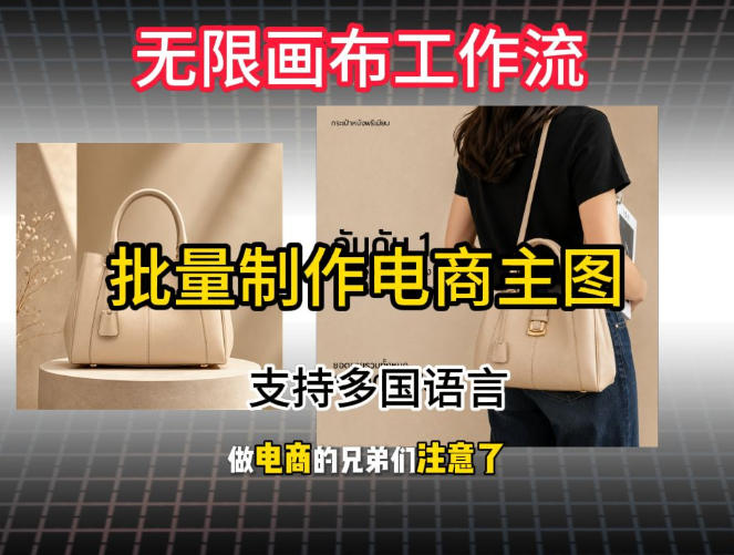 批量复刻电商爆款主图工作流搭建教学，批量下载，支持多国语言，不管是国内电商还是跨境店群都能用-二当家网创资源站
