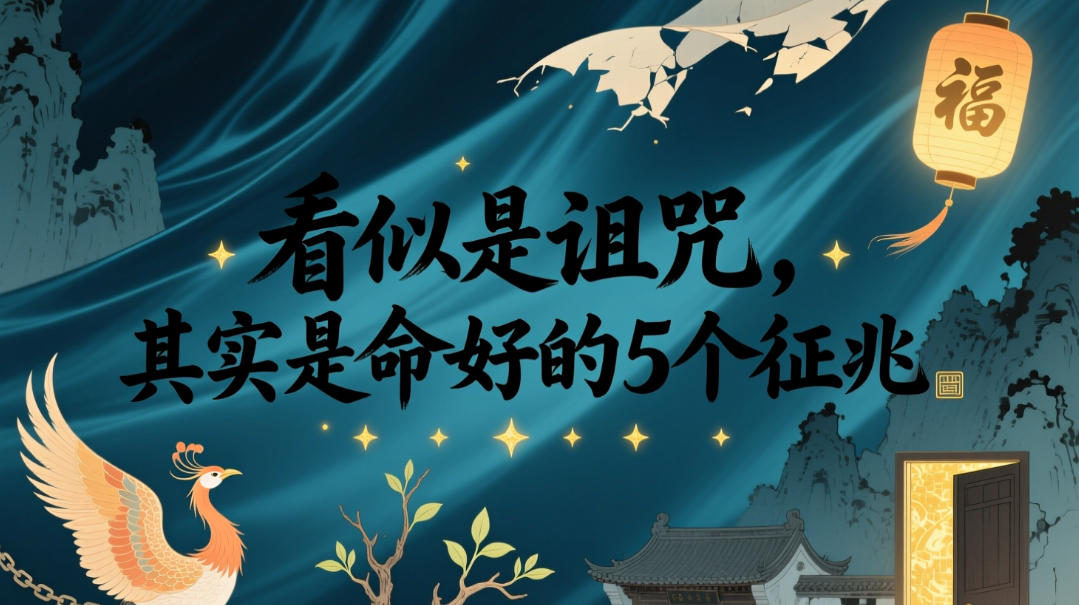 付费文章：看似是诅咒，其实是命好的5个征兆-二当家网创资源站