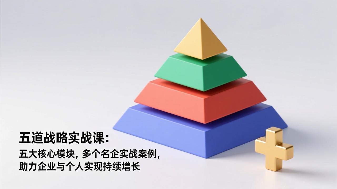 五道战略实战课：五大核心模块，多个名企实战案例，助力企业与个人实现持续增长-二当家网创资源站