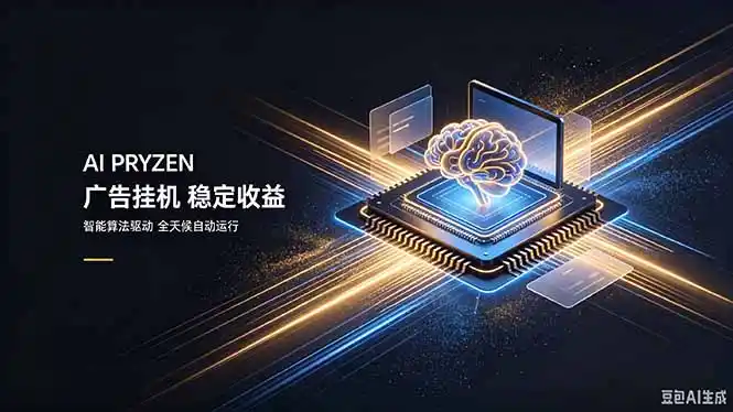 AI Pryzen 广告挂机|24小时自动跑,日入300-500,新手零门槛-二当家网创资源站