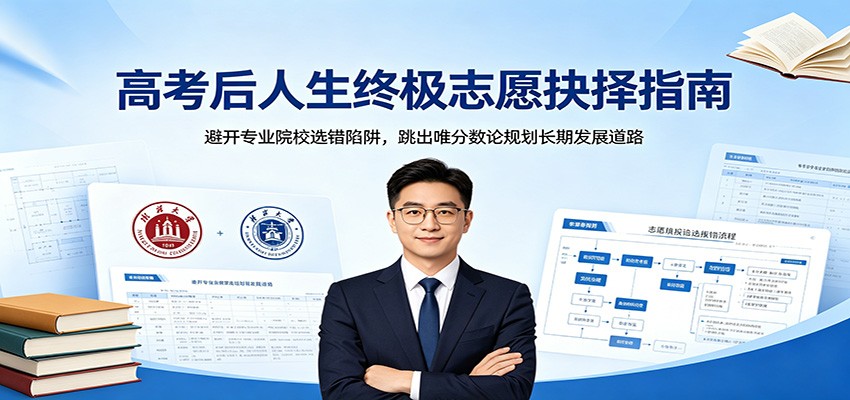 高考后人生终极志愿抉择指南：避开专业院校选错陷阱，跳出唯分数论规划长期发展道路-二当家网创资源站
