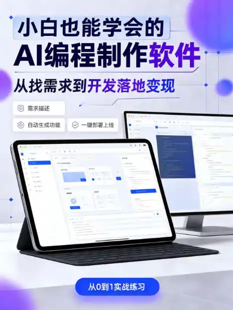 手把手教会你ai编程制作软件到变现全路径,零基础小白轻松上手,从找需求到开发落地变现【揭秘】-二当家网创资源站