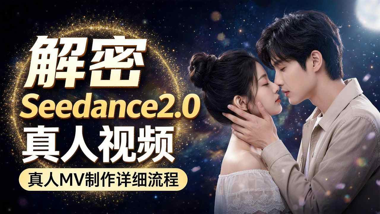 Seedance 2.0解密教程：零基础制作真人MV全流程-二当家网创资源站