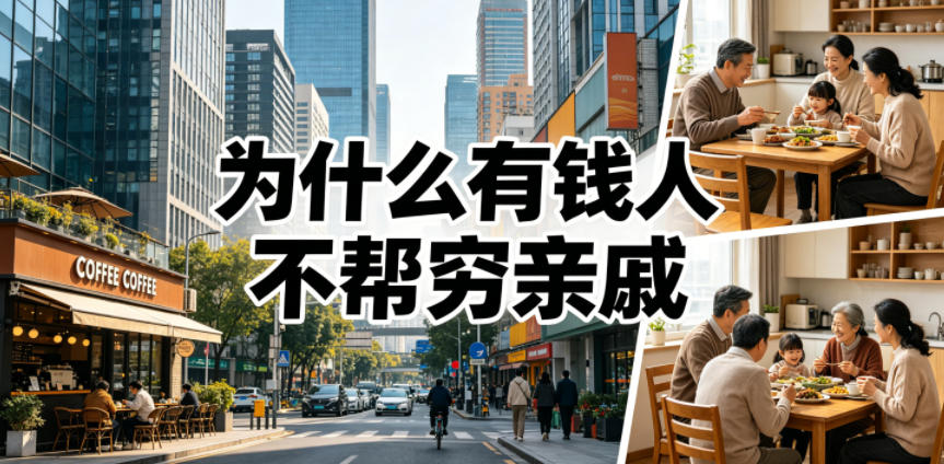 付费文章:为什么有钱人不帮穷亲戚?-二当家网创资源站