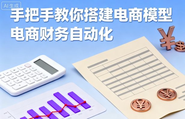 手把手教你搭建电商模型-电商财务自动化-二当家网创资源站