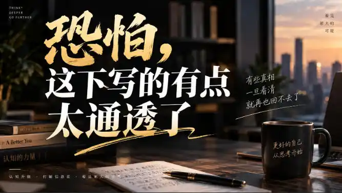 灏泽叔最新付费文章:恐怕,这下写的有点太通透了-二当家网创资源站