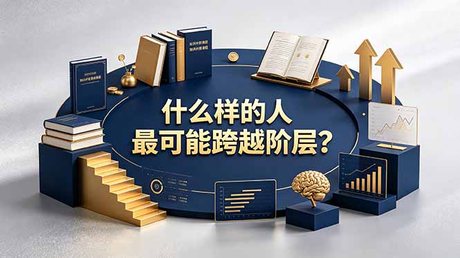 付费文章:什么样的人最可能跨越阶层?具备这五种特质,普通人也能顺利跨越阶层-二当家网创资源站