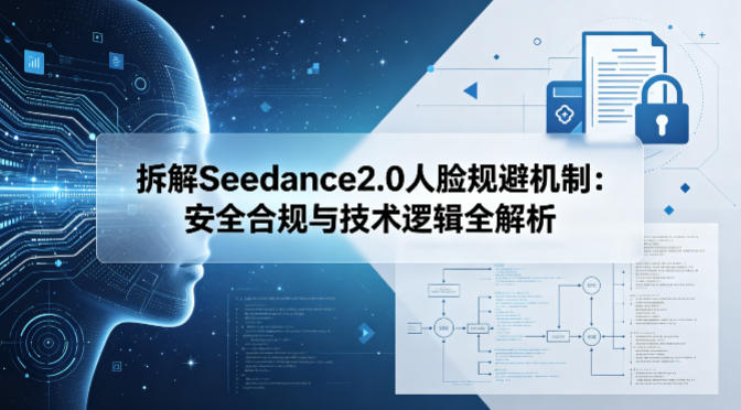 拆解Seedance2.0人脸规避机制：安全合规与技术逻辑全解析-二当家网创资源站