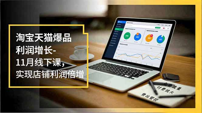 淘宝天猫爆品利润增长-11月线下课,免费流量、付费放大、费比管控,实现店铺利润倍增-二当家网创资源站