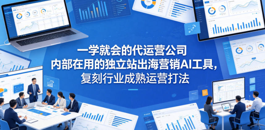 一学就会的代运营公司内部在用的独立站出海营销AI工具,复刻行业成熟运营打法-二当家网创资源站
