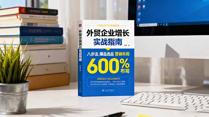 外贸企业增长实战指南，八步法、爆品选品、营销布局，业绩增长300%-二当家网创资源站