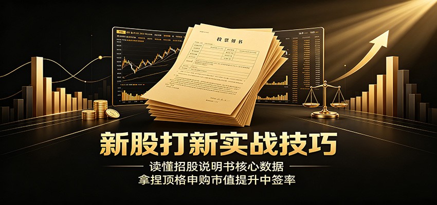 新股打新实战技巧:读懂招股说明书核心数据,拿捏顶格申购市值提升中签率-二当家网创资源站