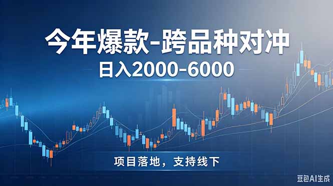 跨品种最新对冲震撼首发!日收益2000-6000+,项目绿色长久,安全稳健,合规靠谱,可批量放大-二当家网创资源站