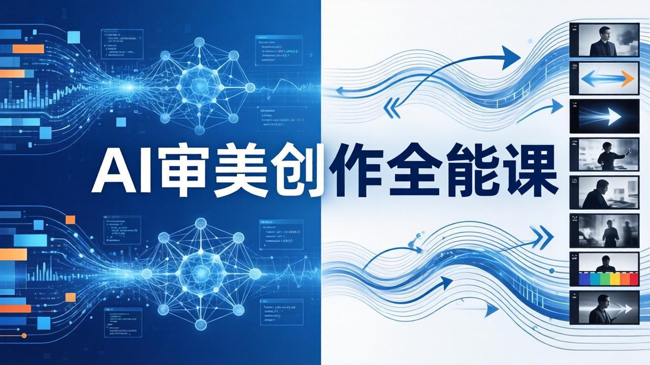 AI审美创作全能课-更新0706：MJ+Seedance+模型训练+影视分镜+编剧，一站式掌握AI艺术创作-二当家网创资源站