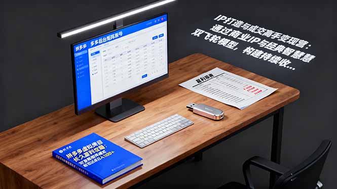 IP打造与成交高手变现营:通过商业IP+经典智慧双飞轮模型 构建持续收钱系统-二当家网创资源站