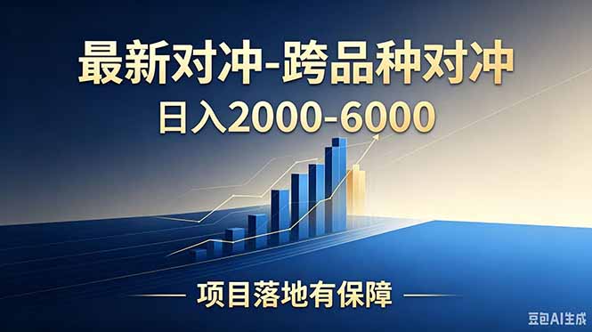 跨品种对冲震撼首发!日收益2000-6000+,项目绿色长久,安全稳健,合规靠谱,可批量放大-二当家网创资源站