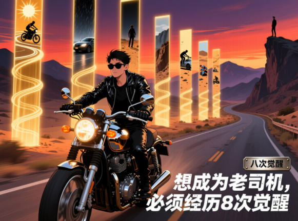 付费文章：想成为老司机，必须经历8次觉醒-二当家网创资源站