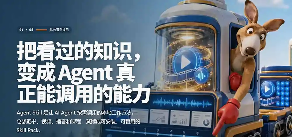 图片[2]-全网走红！GitHub上6.7K Star的开源项目，把任何书、长视频、播客蒸馏成AI工具，值得收藏 cangjie-skill-二当家网创资源站