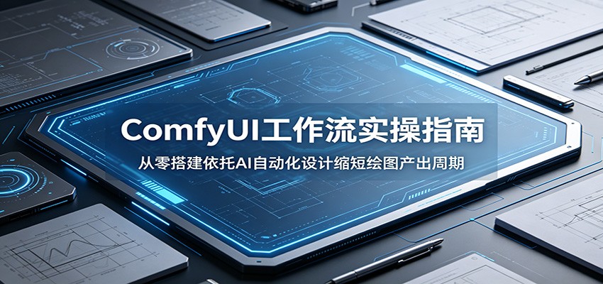 ComfyUI 工作流实操指南：从零搭建依托AI自动化设计缩短绘图产出周期-二当家网创资源站