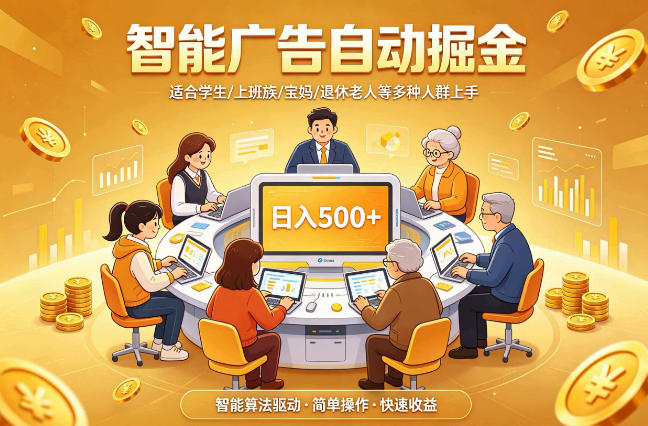 2026年最好做的项目：自动掘金项目，小白轻易上手，单日轻松收入500+【揭秘】-二当家网创资源站