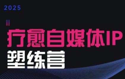 2025治愈自媒体IP训练营，专为疗愈领域从业者打造-二当家网创资源站