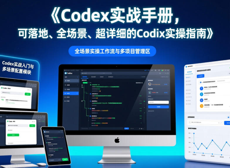 Codex实战手册,可落地、全场景、超详细的Codex实操指南-二当家网创资源站