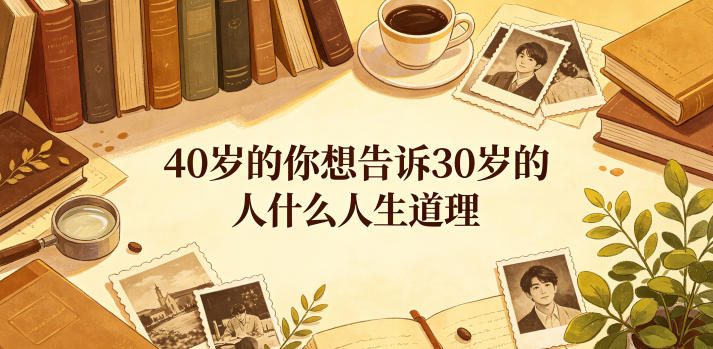 公众号付费文章：40岁的你想告诉30岁的人什么人生道理？-二当家网创资源站
