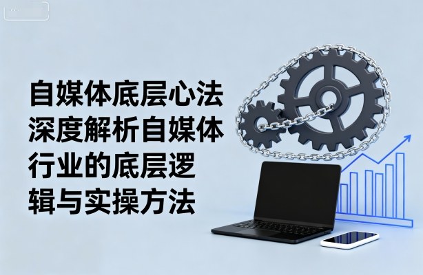自媒体底层心法,深度解析自媒体行业的底层逻辑与实操方法-二当家网创资源站