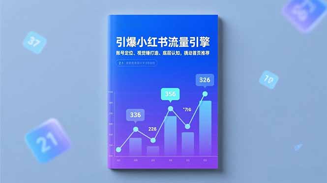 引爆小红书流量引擎,账号定位、视觉锤打造、底层认知,撬动首页推荐-二当家网创资源站