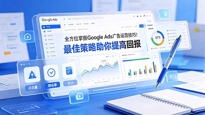 全方位掌握 Google Ads 广告运营技巧！最佳策略助你提高回报【原创双语字幕】-二当家网创资源站