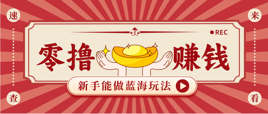 新手也能变现的蓝海玩法,一个人人能做的项目,需求量极大日入300+!-二当家网创资源站