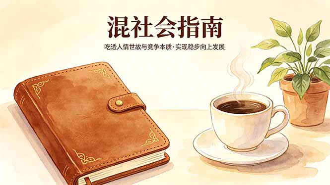 付费文章：混社会指南，吃透人情世故与竞争本质，实现稳步向上发展-二当家网创资源站