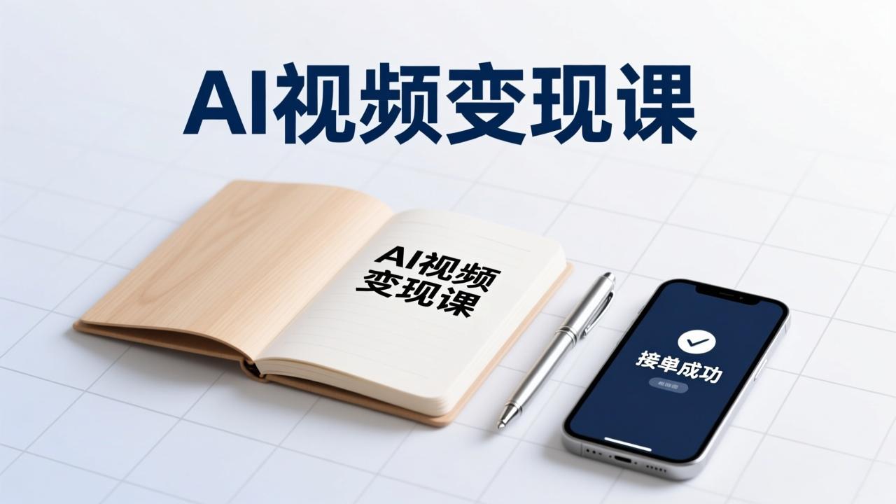 AI视频变现课，学完即可创作短片、接商单，实现副业增收，单项目报价可达千元-二当家网创资源站